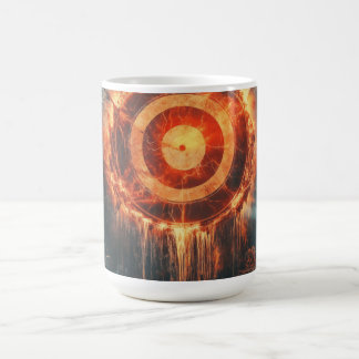 Fantasy Bullseye Symbol Digital Art Coffee Mug