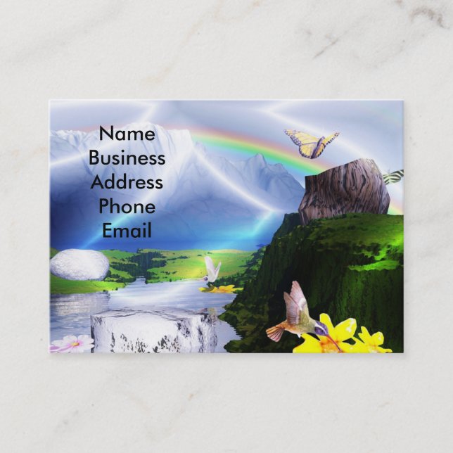 Fantasy Business Card (Front)