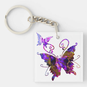 Fantasy Butterflies Keychain