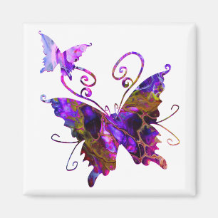 Fantasy Butterflies Magnet