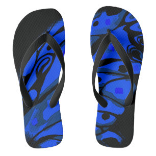 Fantasy butterfly Flip Flops