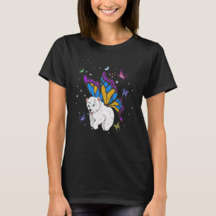 Fantasy Butterfly Magical Arctic Zoo Animal Polar T-Shirt