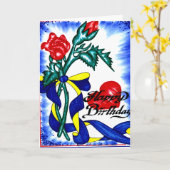 fantasy card (Yellow Flower)