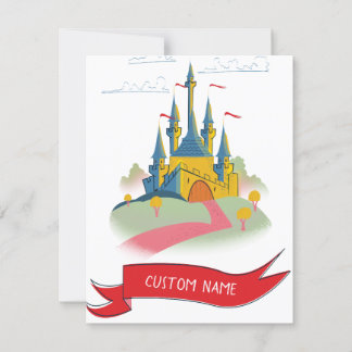 Fantasy Castle Custom Text