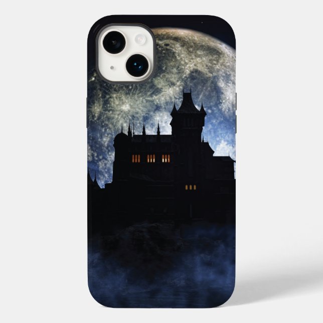Fantasy castle during night Case-Mate iPhone case (Back)