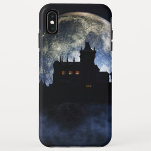 Fantasy castle during night iPhone XS max case