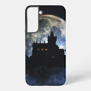 Fantasy castle during night samsung galaxy case