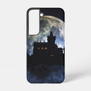 Fantasy castle during night samsung galaxy case