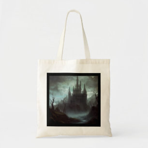 Fantasy Castle Frightening Landscape 3 Tote Bag