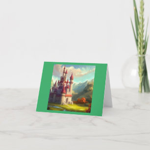 Fantasy Castle Happy Landscape 1 Card