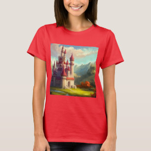 Fantasy Castle Happy Landscape 1 T-Shirt
