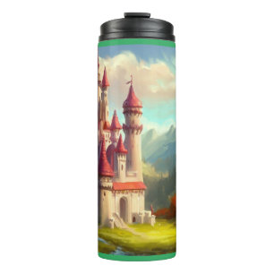 Fantasy Castle Happy Landscape 1 Thermal Tumbler