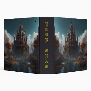 Fantasy Castle in a Fjord Binder