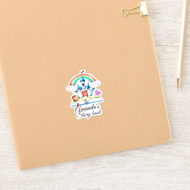 Fantasy castle personalized kid's (Notebook)