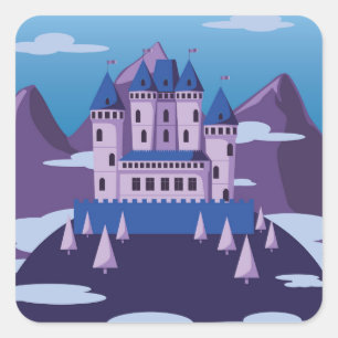fantasy castle stickers
