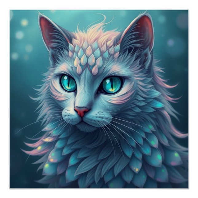 Fantasy Cat Poster (Front)