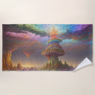 Fantasy Cave Beach Towel