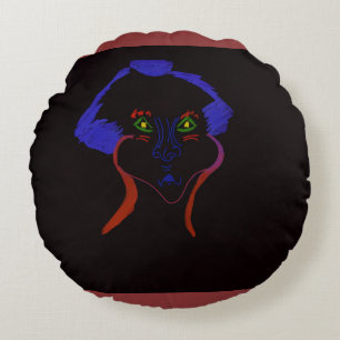 Fantasy Character Art  Round Pillow