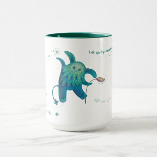 fantasy character "Let spring bloom in your heart. Mug