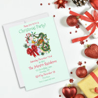 Fantasy Chinese Dragon Christmas Wreath Fantasy