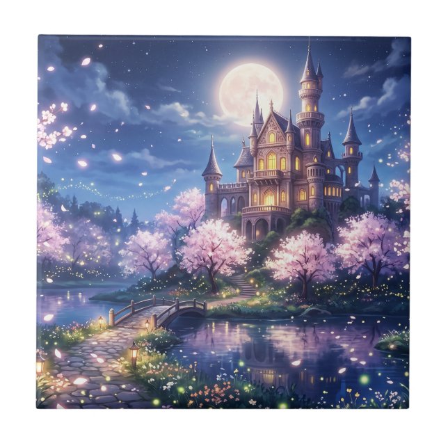 Fantasy City and Castle Tile (Front)