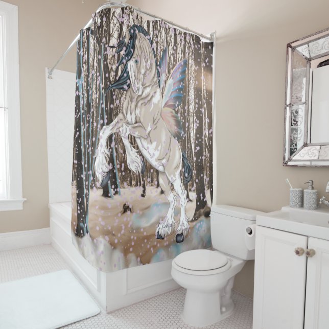 Fantasy Clydesdale Horse Fairy (In Situ)