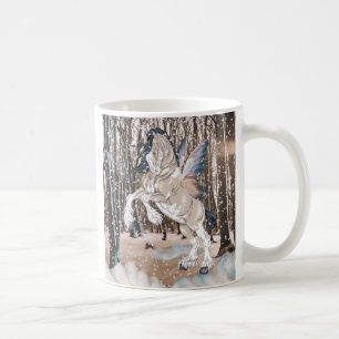 Fantasy Clydesdale Horse Fairy Coffee Mug