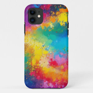 Fantasy Color Background Abstract Pattern iPhone 11 Case