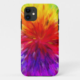 Fantasy Colour Background Abstract Pattern iPhone 11 Case