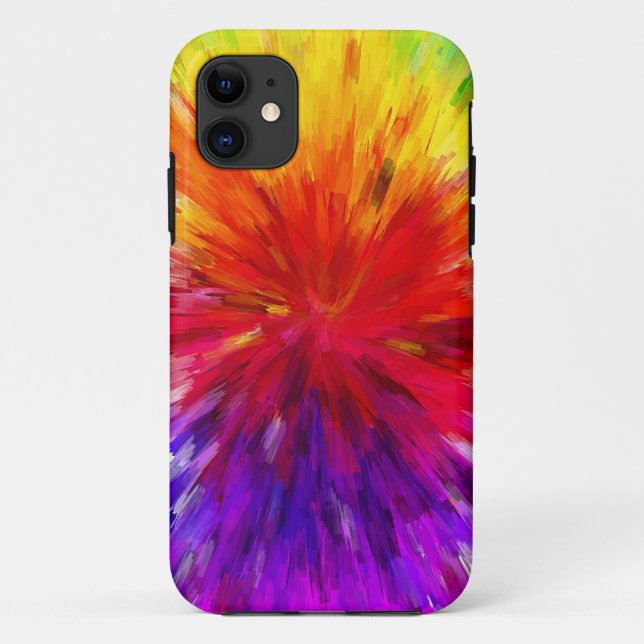 Fantasy Colour Background Abstract Pattern Case-Mate iPhone Case (Back)