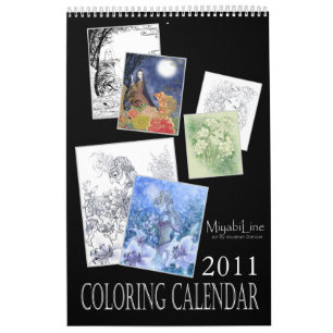 Fantasy Colouring Calendar