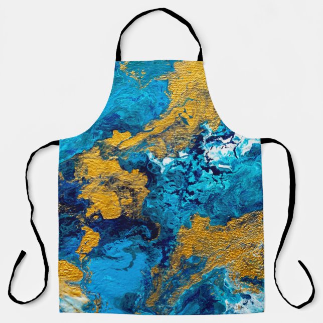 Fantasy Colours: Artistic Abstract Background. Apron (Front)