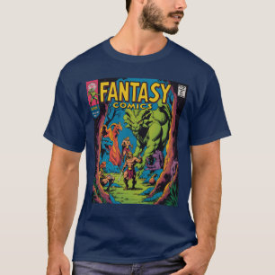Fantasy Comics: A Retro Adventure Unleashed T-Shirt