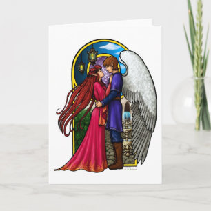 Fantasy Couple Holiday Card