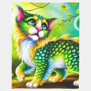 Fantasy Creature Fleece Blanket