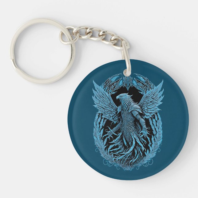 Fantasy Creature | Medieval Eagle Keychain (Front)