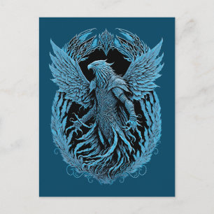 Fantasy Creature Medieval Eagle Postcard
