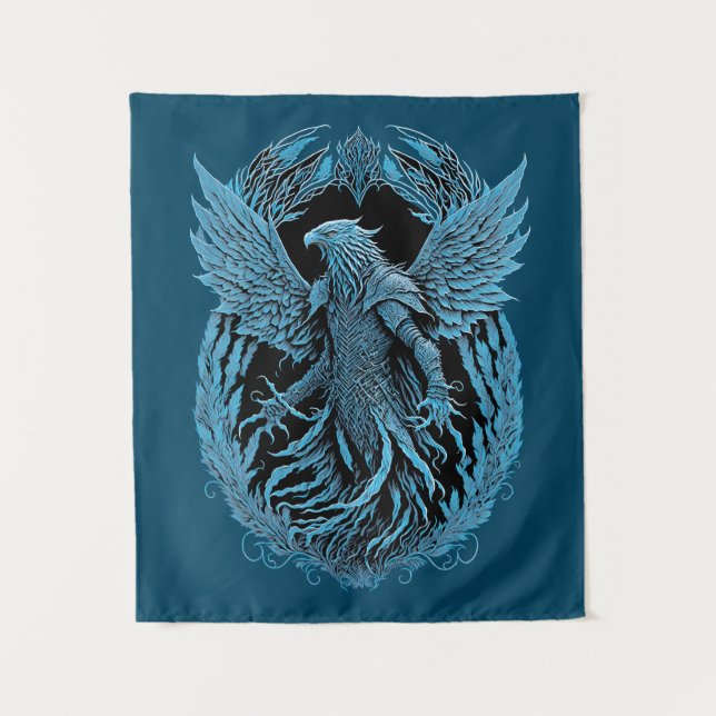 Fantasy Creature | Medieval Eagle Tapestry (Front)