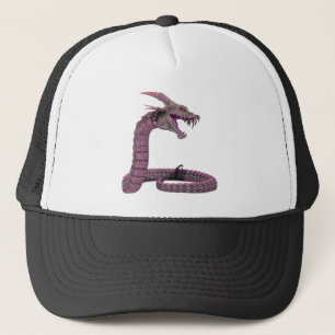 Fantasy Creature Pink Purple Trucker Hat