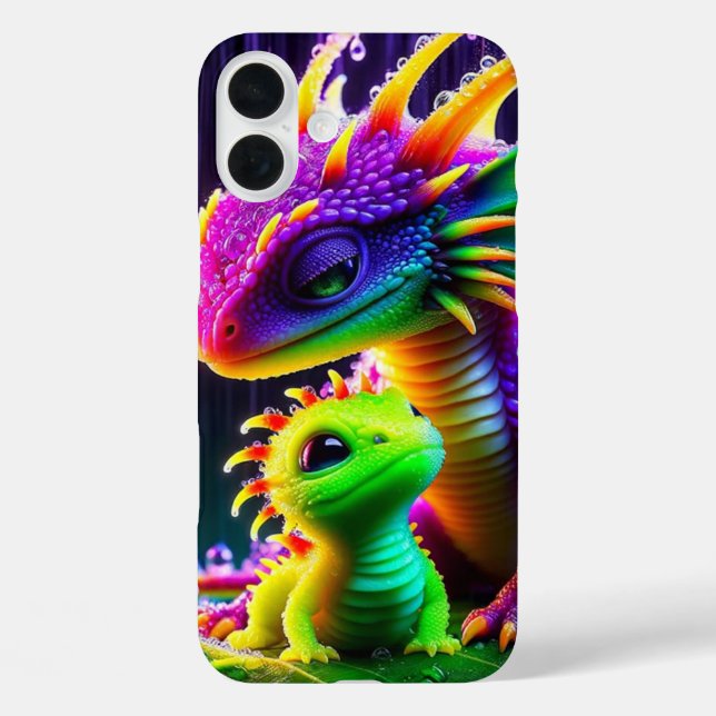 Fantasy Creatures Phone Case (Back)
