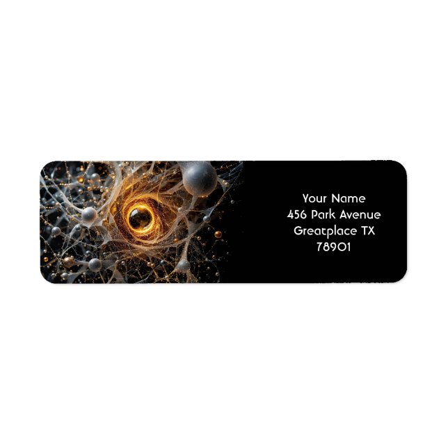 Fantasy Cute Abstract Space Scene (Front)