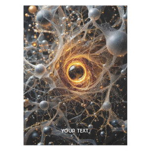 Fantasy Cute Abstract Space Scene Tablecloth