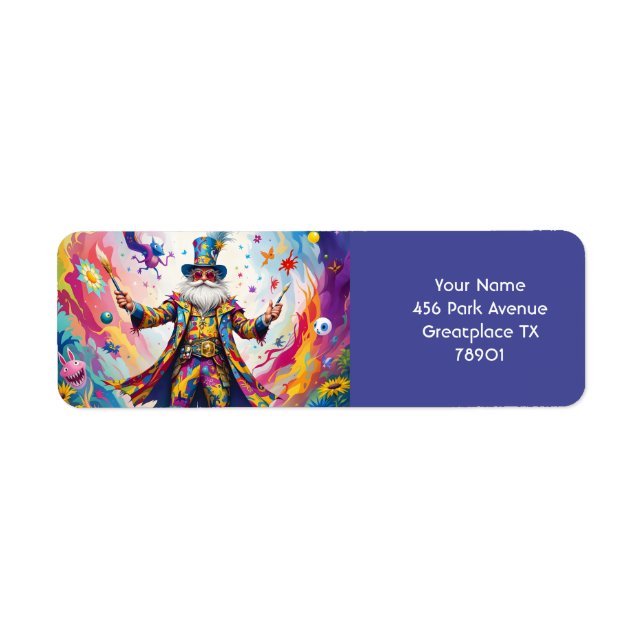 Fantasy Cute Abstract Vibrant Painter (Front)