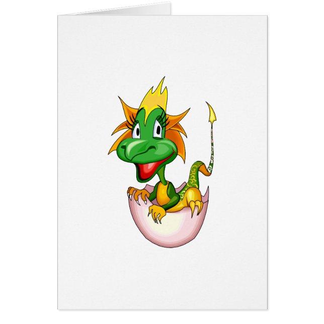 Fantasy Cute Baby Dragon (Front)
