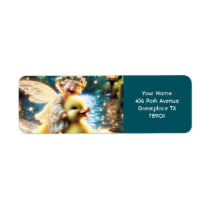 Fantasy Cute Baby Duck Lake