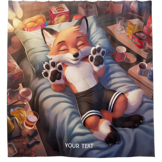 Fantasy Cute Baby Fox Sleeping (Front)