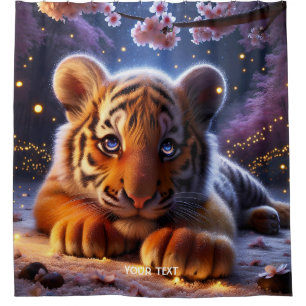 Fantasy Cute Baby Tiger Sakura