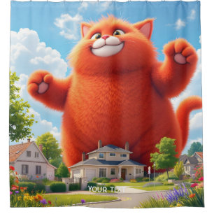 Fantasy Cute Big Orange Cat