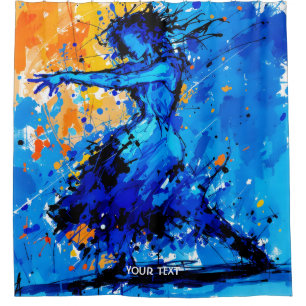 Fantasy Cute Blue Orange Dancer