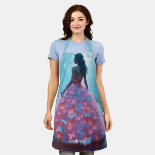 Fantasy Cute Butterfly Dress Forest Apron